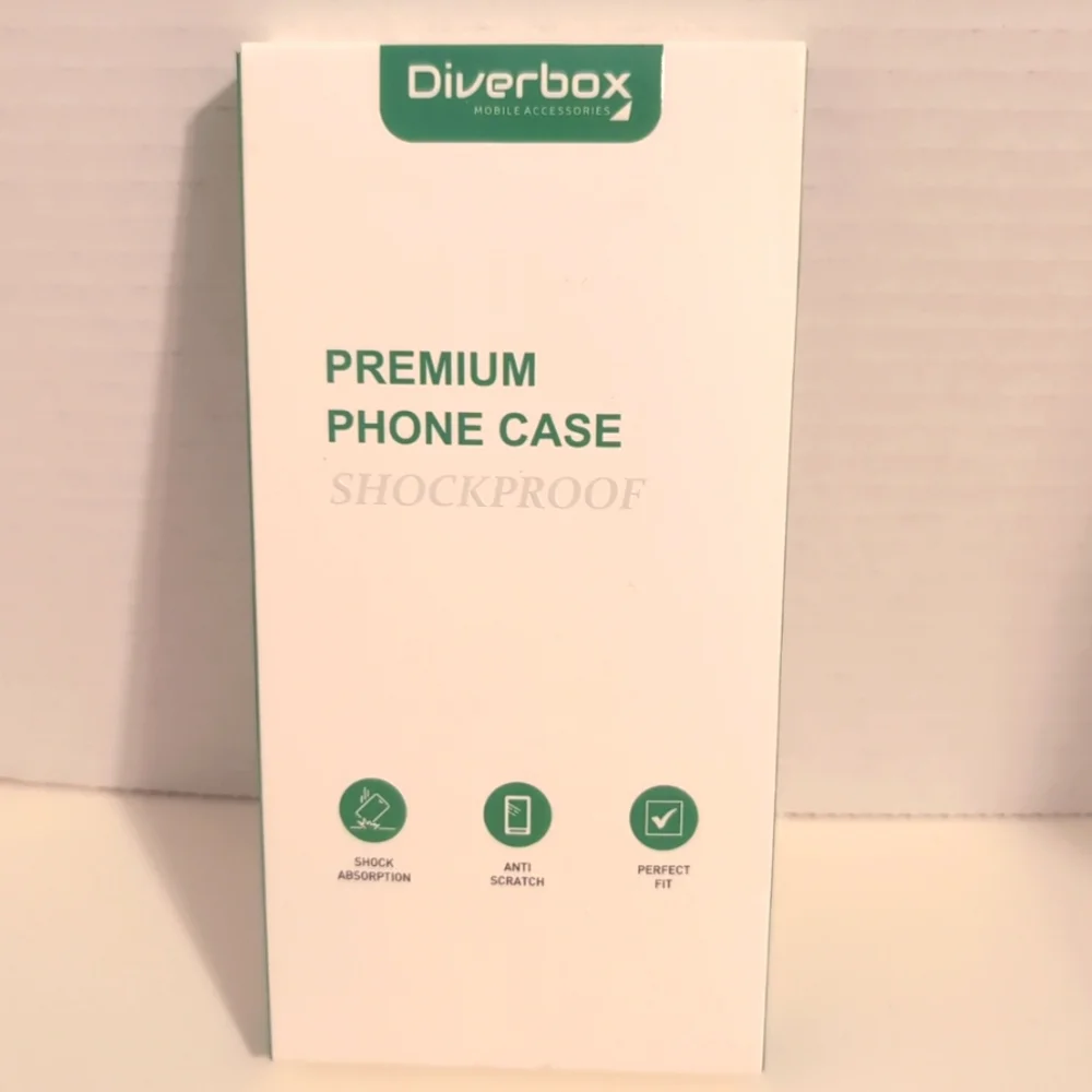 I-Phone 15‎ Pro Max Diverbox Shatter Proof and Anti Scratchy Phone Case Teal NIB